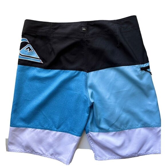 Quiksilver Men's Black Highline Slab 20" Swim trunk Boardshorts Size 32X20 - Picture 6 of 11